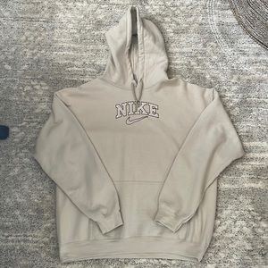 Vintage Nike spell-out logo hoodie Size Large